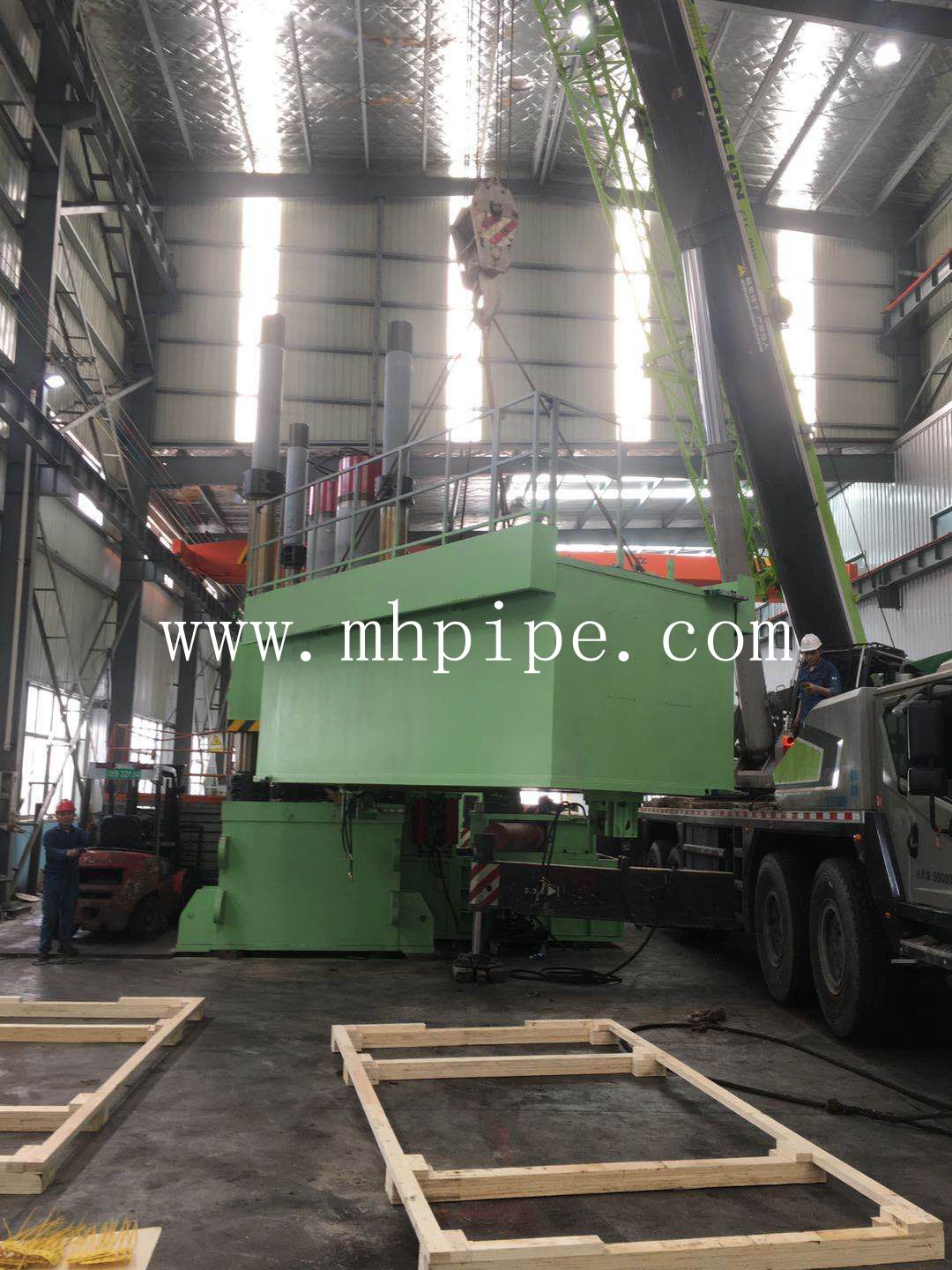 elbow machine ready for shipment to TK group